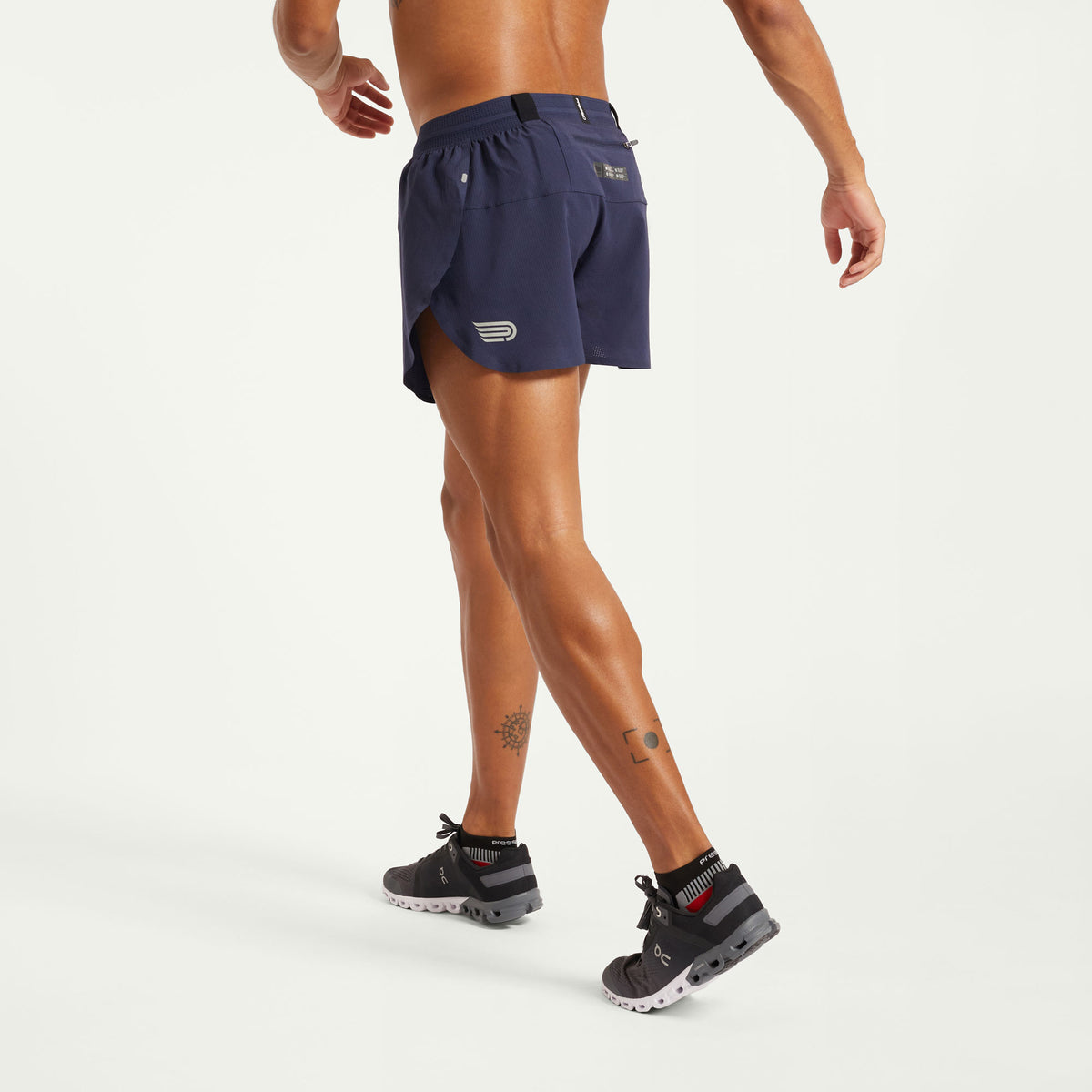 PRESSIO Run Elite 3&quot; Short - Herre - Marineblå