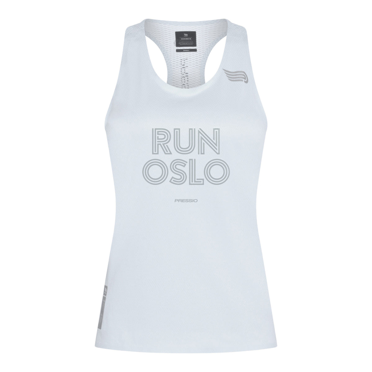 PRESSIO Ārahi RUN OSLO Singlet - Dame - Lyseblå